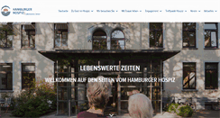 Desktop Screenshot of hamburger-hospiz.de
